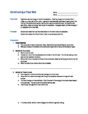 Biology - Ecology - Constructing a Food Web Lab