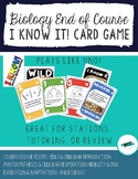 Biology End of Course Card Game - Great review for ANY State!