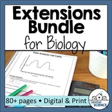 Biology Extensions- Critical Thinking, Scientific Literacy