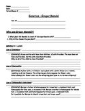 Genetics - Gregor Mendel and 3 Laws Worksheet