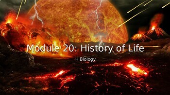 Preview of Biology History of Life PowerPoint and Guided Notes Bundle