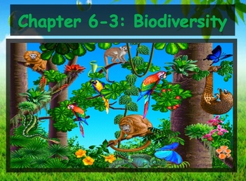 Preview of Biology - Human Impacts (6.3 Biodiversity Powerpoint and Guided Notes)