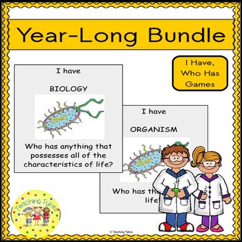Biology I Have, Who Has Games by Teaching Tykes | TPT