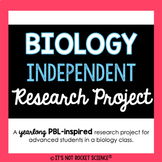 Biology Independent Research Project