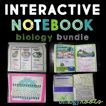 Preview of Biology Interactive Notebook Bundle