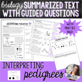 Biology | Introduction to Interpreting Pedigrees Guided Te