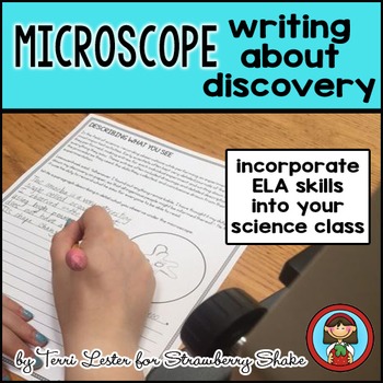 Preview of Biology Lab MICROSCOPE Writing about Discovery ELA in Science