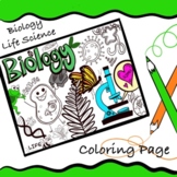Biology - Life Science Coloring Page