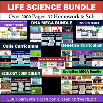 Preview of Life Science Curriculum