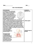 High School Biology Notes - Human Body Systems