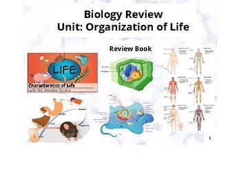 Preview of Biology (Living Environment) Review Book- Organization of Life