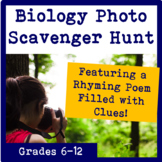 Biology Photo Scavenger Hunt for Middle and High School Sc