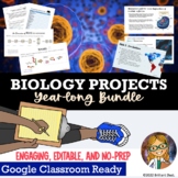 Biology Projects for High School - BUNDLE | Project-based 