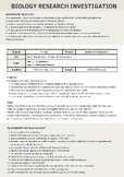 Biology Research Investigation Task Sheet (QCAA IA3)