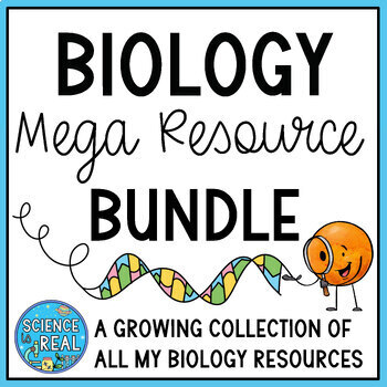 Preview of Biology Resource Bundle - Growing Bundle of All My Biology Resources