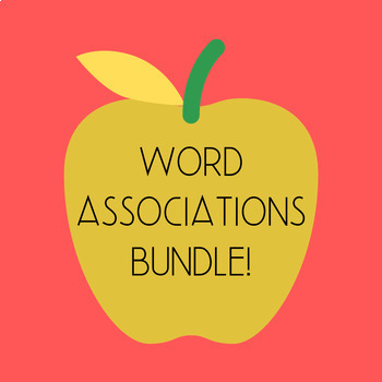 Preview of Biology Review Activities - Word Associations *BUNDLE*