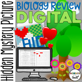 Biology Review Digital Hidden Mystery Picture | Distance Learning