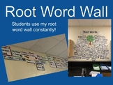 Biology Root Word Wall