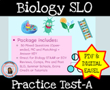 Biology STAAR Pre Test Biology STAAR Review EOC Post test 