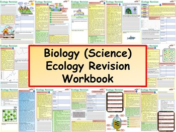 Preview of Biology (Science) Ecology Revision Workbook