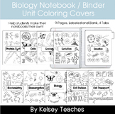 Biology Science Notebook Unit Cover | Interactive Notes Ta