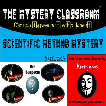 Preview of Biology: Scientific Method Mystery | The Mystery Classroom (Distance Learning)