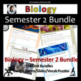 Biology Semester 2 Course Bundle