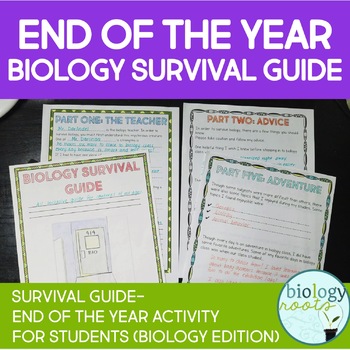 Preview of Biology Survival Guide- End of the Year Activity