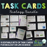 Biology Task Card Bundle
