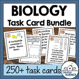 Biology Task Card Bundle for EOC Review - Biology Final Ex