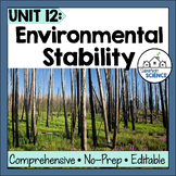 Environmental Stability, Population Ecology, Succession Le