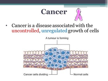 Preview of Biology Unit: Cancer - What it is, Cause, Screening, Diagnostic & Treatment