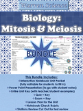 Biology Unit: Mitosis, Meiosis & Cancer *Bundle*