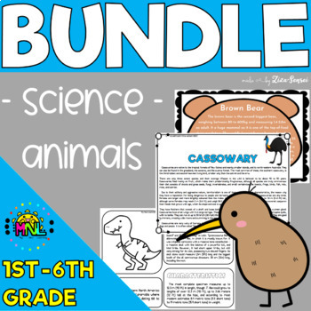 Preview of All About Animals Biology Wildlife Study And Research MEGA BUNDLE