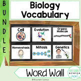 Biology Word Wall BUNDLE Prefixes, Suffixes Cells, Genetic