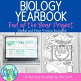 Biology Yearbook End of Year Project-Distance Learning