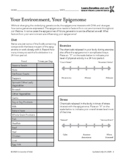 Biology: Your Environment Your Epigenome Worksheet