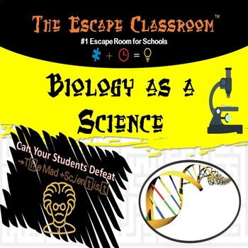 Preview of Biology as a Science Escape Room | The Escape Classroom