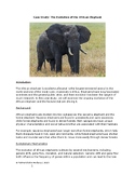 Biology_Case Study - The Evolution of the African Elephant