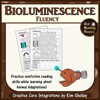 Preview of Bioluminescence Fluency Passage