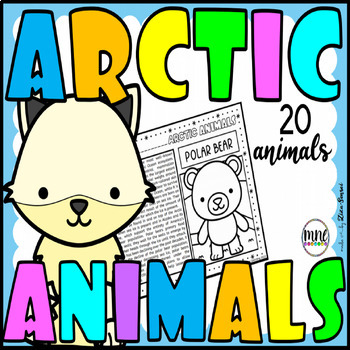 Preview of Biome Arctic Animals Tundra Unit Study And Research Pack