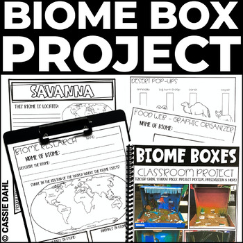 Preview of Biome Box - Ecosystem & Habitats - Project Based Learning (Diorama Project)