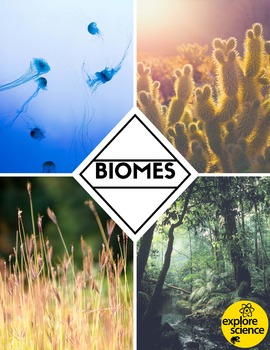 Preview of Biome Bundle: Grasslands, Oceans, Deserts, & Jungles (Pre-K and K, NGSS & CC)