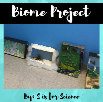 Preview of Biome Diorama Project Handouts {Biome Project Directions}