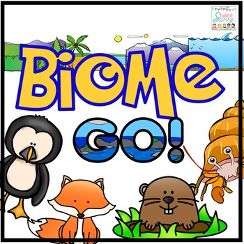 Preview of Biome Activity Scavenger Hunt Game Animal Adaptations Project Worksheet Ocean