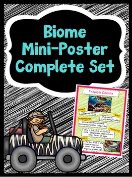 Preview of Biomes of the World Posters - Complete Set