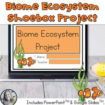 Preview of Biome Shoe Box Project for 5th Grade NGSS - Now Digital