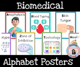 Principles of Biomedical Science Alphabet Posters Classroom Decor