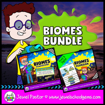 Preview of Biomes Activities BUNDLE | PowerPoint and Flip Book with Google™ Slides Version