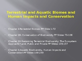 Biomes-Aquatic and Terrestrial and Human Impacts and Conservation